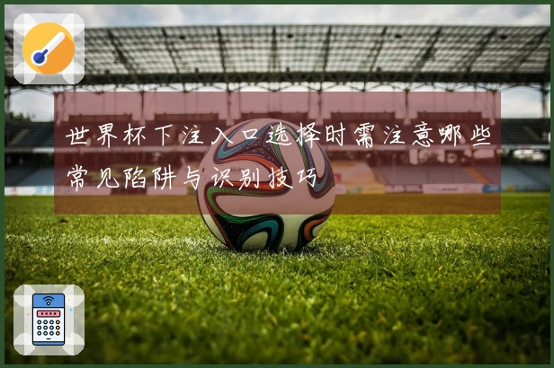 世界杯下注入口选择时需注意哪些常见陷阱与识别技巧